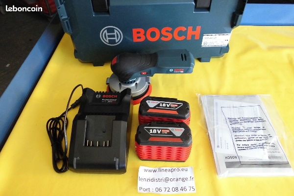  BOSCH Professional GEX 18V-125. Pack ponceuse 18v. 
