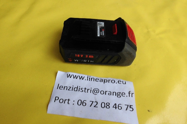 WURTH MASTER. Batterie18v. 2Ah  occasion
