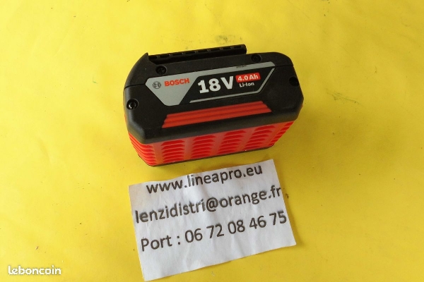 BOSCH professional.Batterie 18V 4,0 Ah 