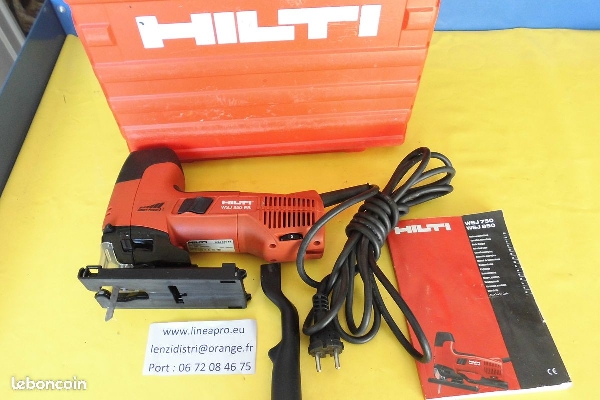 Scie sauteuse pendulaire 850w HILTI WSJ 850 EB. 