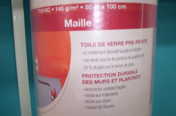 Toile de verre Maille - Protection des Murs & Plafonds